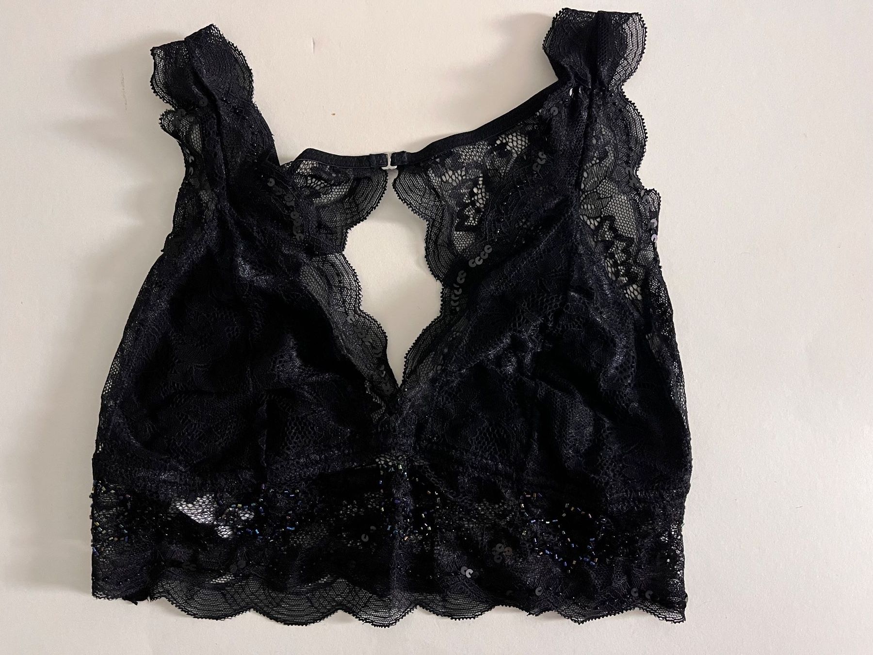 Altra biancheria intima: PETITE FLEUR, Spitzen-Bralette, Grösse 80B, Farbe Schwarz – Nuovo e nell'imballaggio originale da Rudolfstetten venduto da gst_g7xl 6