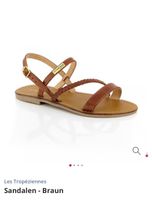 Les Tropeziennes Sandalen Leder Braun Gr. 39 neu