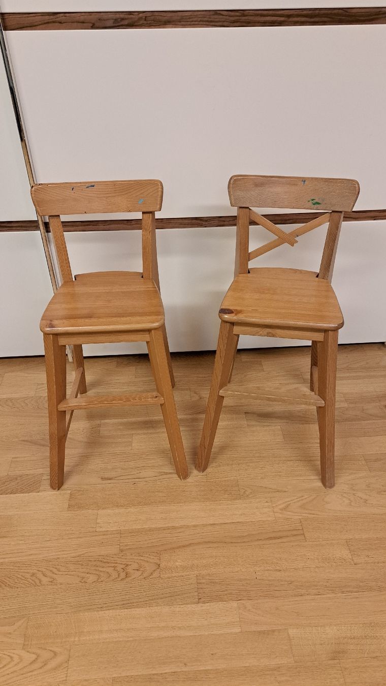 Ikea Seggioloni: Kinderhochstühle 2 Stück – Usato da Gipf-Oberfrick venduto da posuine