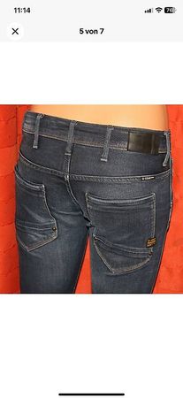 G-Star Damen Jeans NEW ELVA TAPERED WMN W26 L32