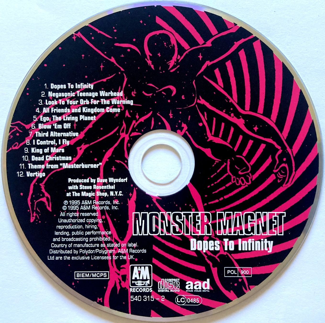 CD: MONSTER MAGNET - DOPES TO INFINITY – Usato da Bottens venduto da hotter-than-hell 2