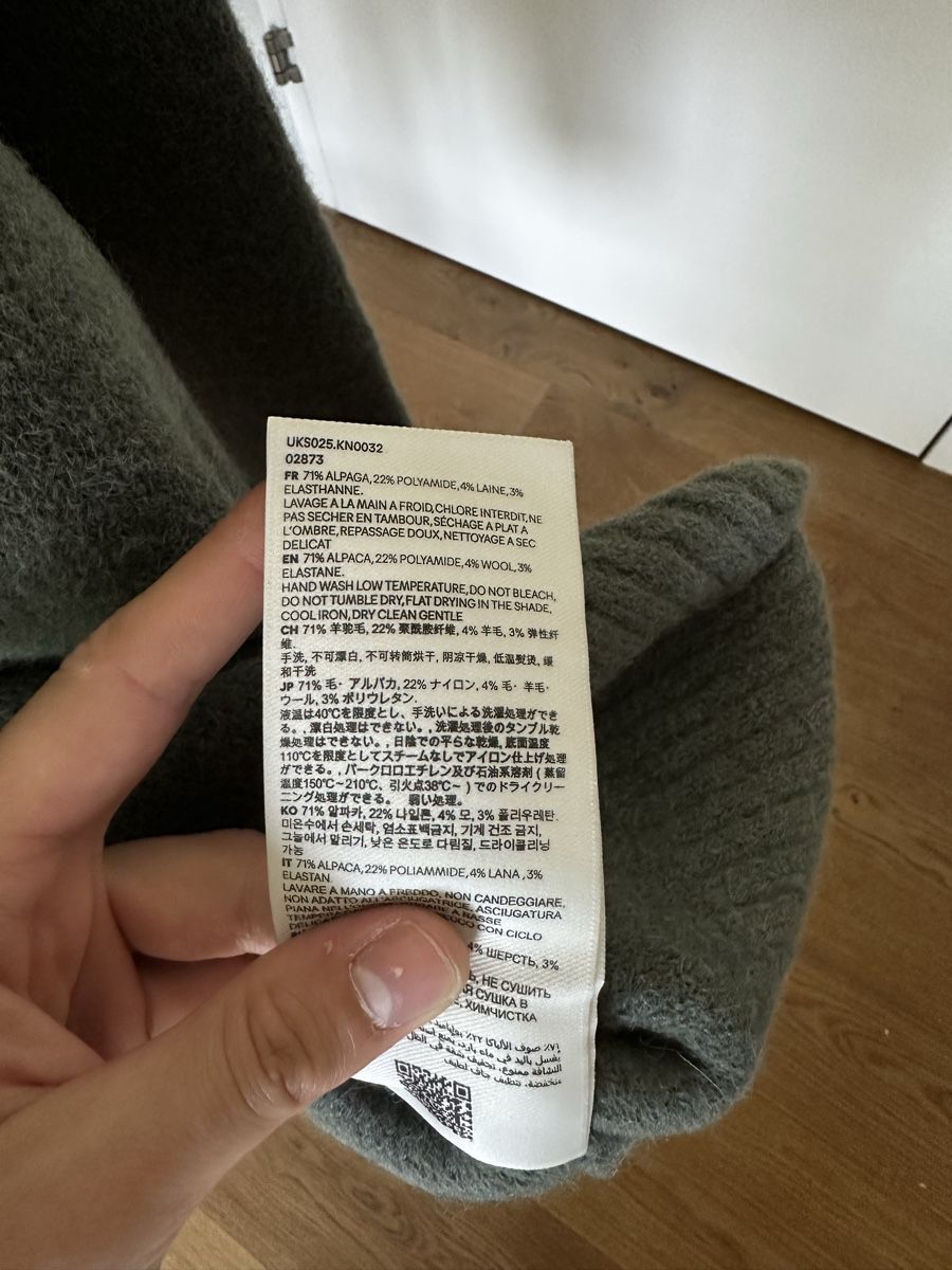 Jacquemus Maglioni & Felpe: Ami Paris Pullover grün – mit Alpakawolle – Nuovo (secondo la descrizione) da Arbon venduto da andizue 3