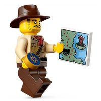 LEGO Minifigur Johnny Thunder/ Abenteurer
