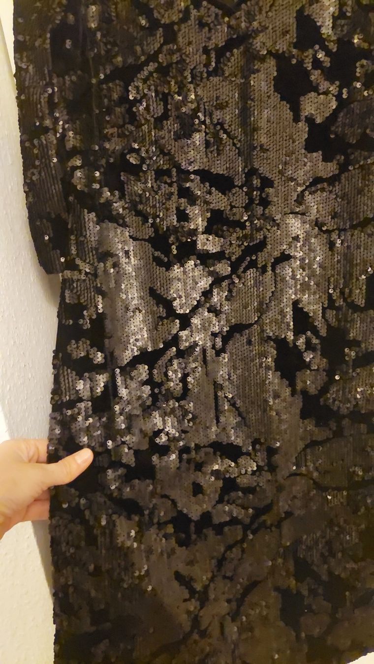 Phase Eight Vestiti: New Phase Eight black sequin dress – Nuovo (secondo la descrizione) da Genève venduto da ado_x2xq 1