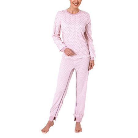 Pflegeoverall rosa mit Bein- und Rücken-RV
