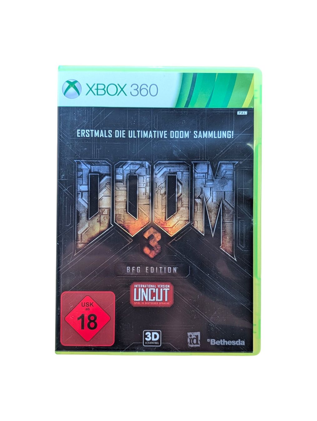 Microsoft Giochi: DOOM 3: BFG Edition Xbox 360 ohne Anleitung – Usato da Domat/Ems venduto da IsseldorsShop