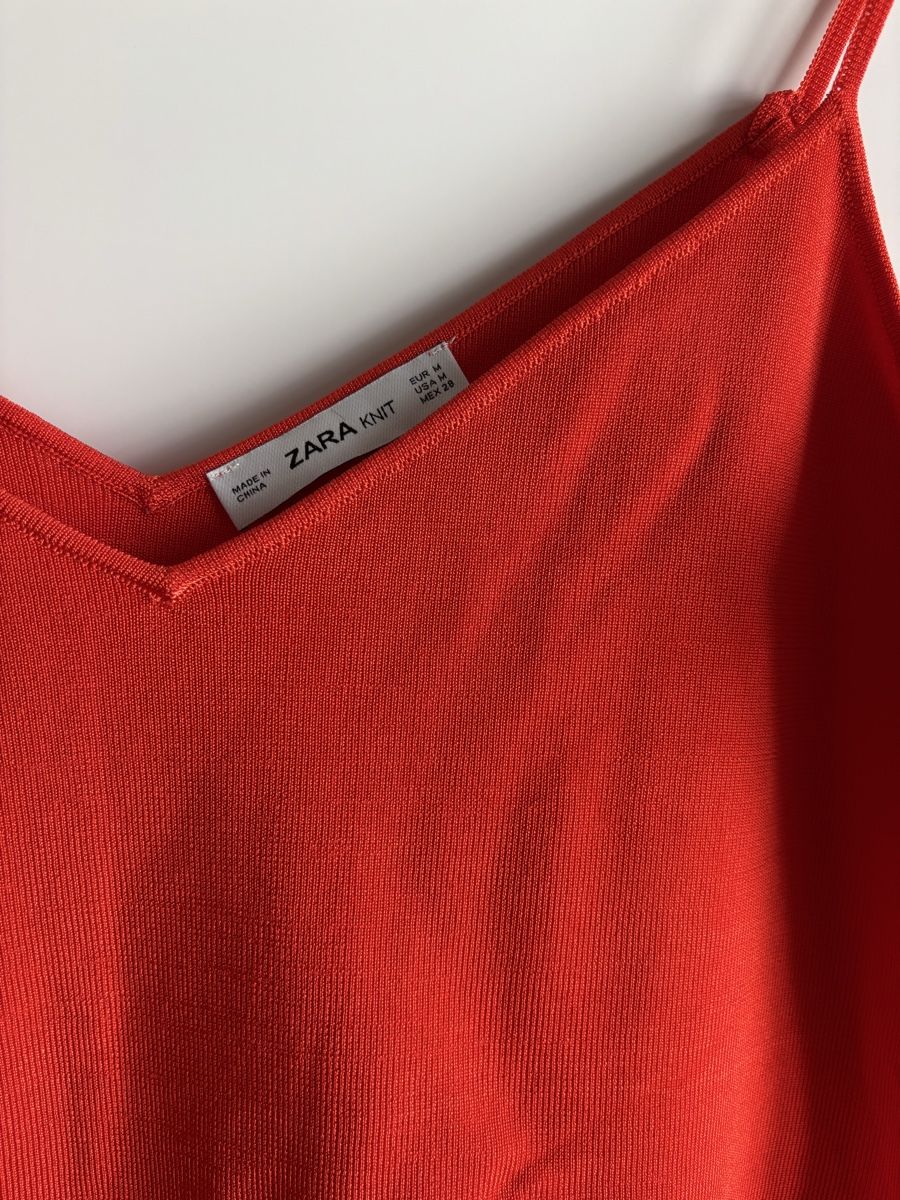 Zara Top: Zara Top, Rot/Orange, Gr. M – Nuovo (secondo la descrizione) da Allenwinden venduto da clamel 1