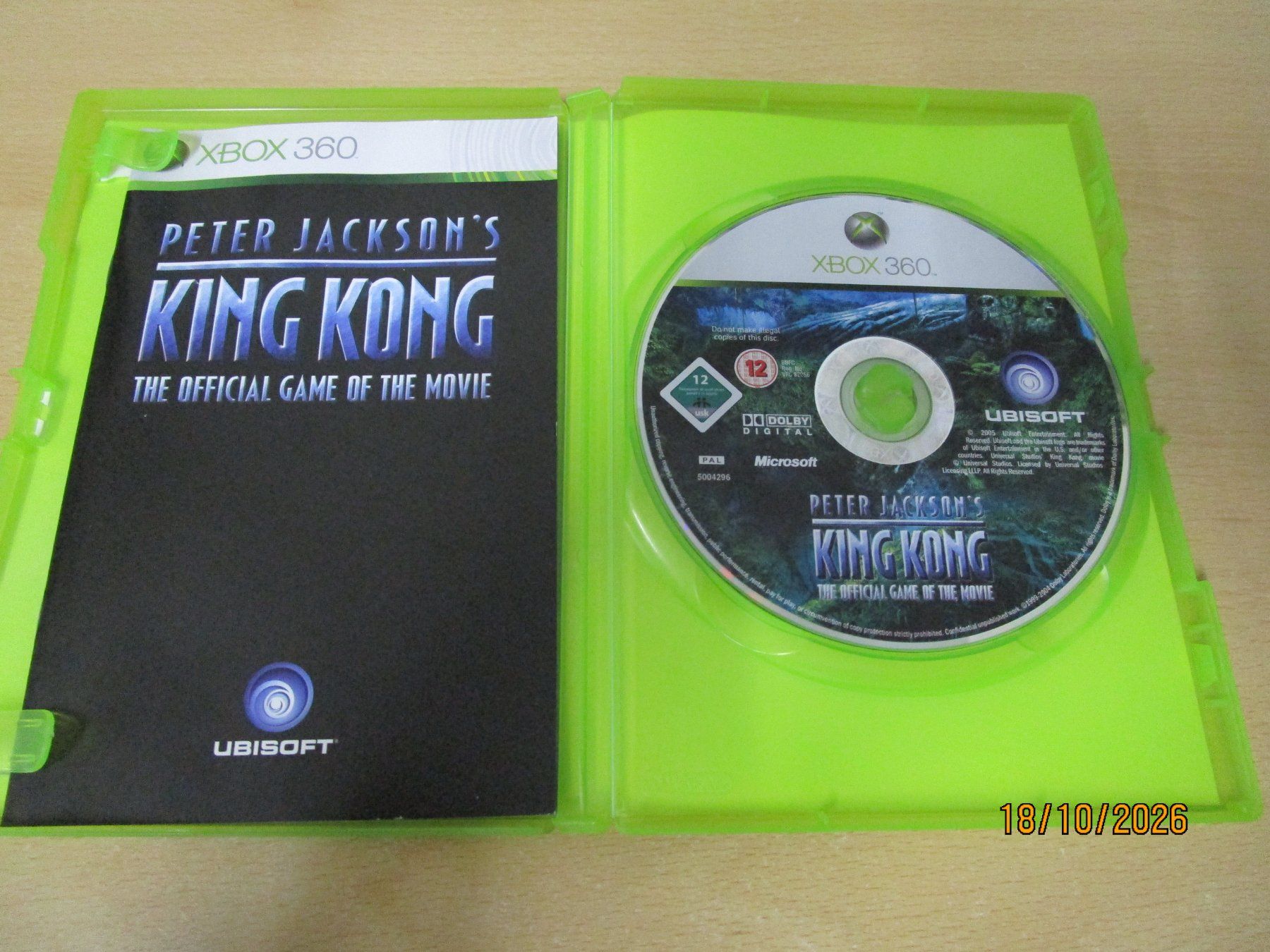 Microsoft Giochi: Peter Jacksons King Kong Xbox 360 Xbox360 – Usato da Goldau venduto da agestuffer 2