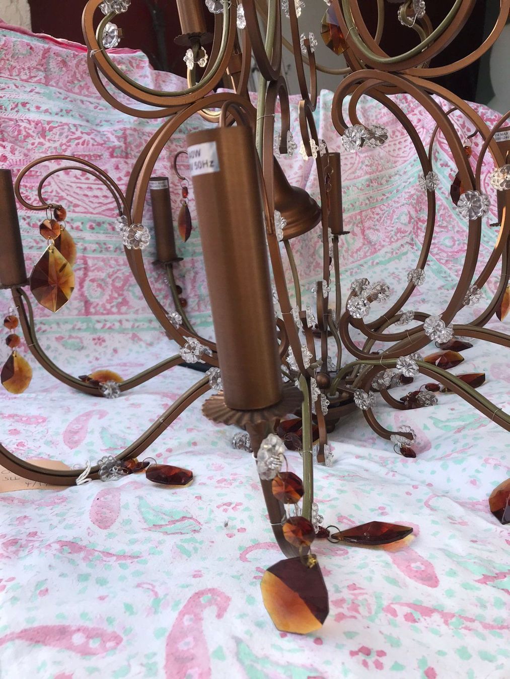 Lampadari & plafoniere: Designer Kronleuchter Bronze – Nuovo e nell'imballaggio originale da Wohlen AG venduto da homecollectivech 1