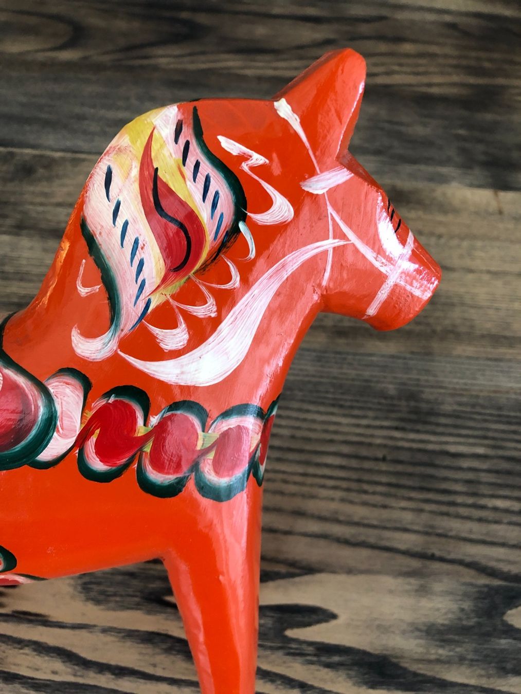 Figuren: Vintage Dala Pferd Äkta Dalahemslöjd Pferd Schweden – Gebraucht aus Berg am Irchel von Zweiti_Chance 5