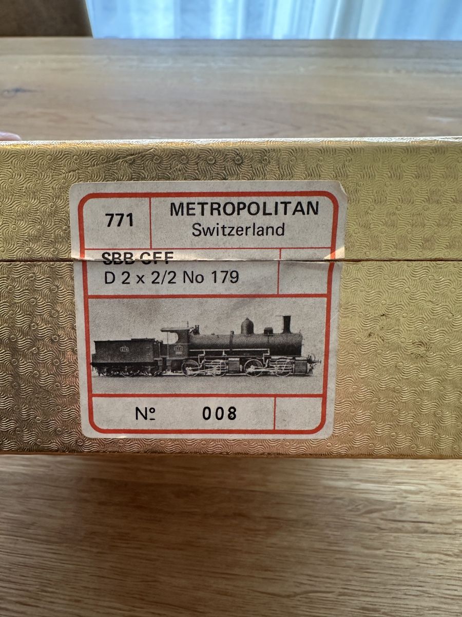 Metropolitan Modellini di ferrovie: Metropolitan SBB CFF D 2x2/2 No 179 – Nuovo (secondo la descrizione) da Schaffhausen venduto da Danilo-86 5
