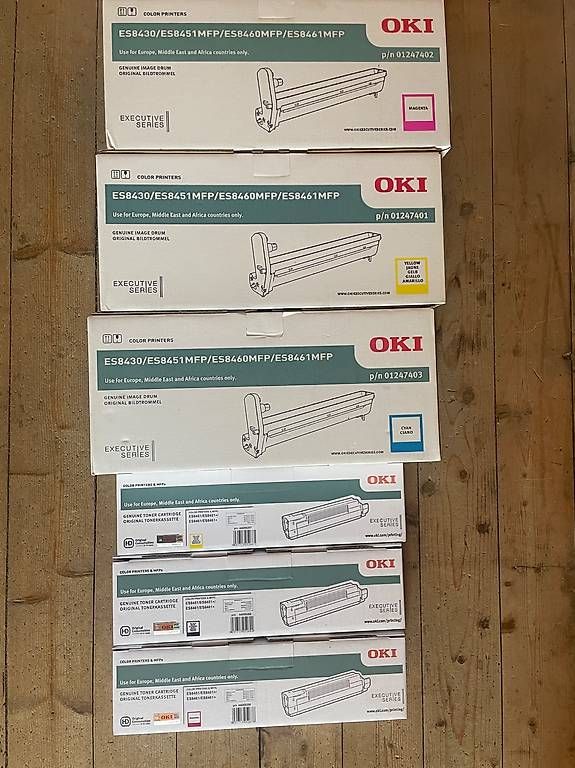 Oki Imprimantes: OKI ES8461 Multifunktions Drucker + 3 Toner + 3 Bildtrommeln – D'occasion à Sachseln par Bruini 1