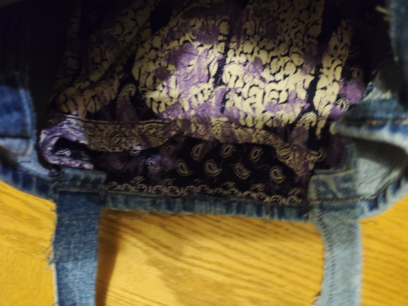 Elodie Borse: Handmade Denim Tote Bag – Nuovo (secondo la descrizione) da Zürich venduto da one_deal 2