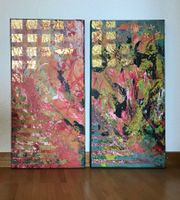Bilder-Duo in Acrylfarben