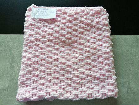 Babydecke handgestrickt, Grösse: 65x70cm