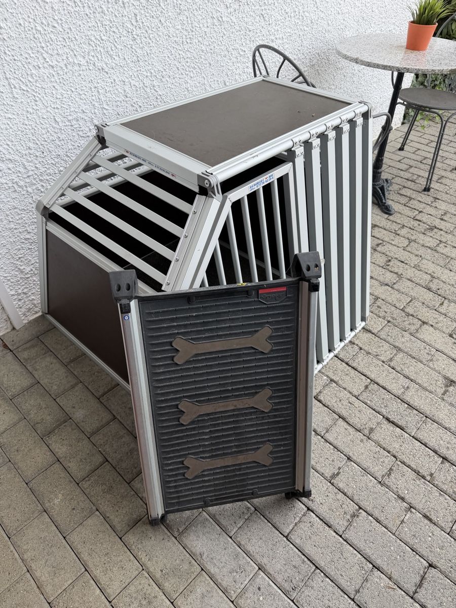 Gabbie, trasporto & Sicurezza: Schmidt Hundebox XL mit Leiter – Usato da Endingen venduto da Rabbel 3