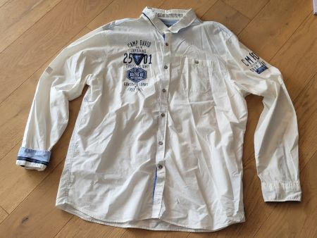 CAMP DAVID SKYDIVING FALLSCHIRM Hemd Gr.XXXL / 3XL neuwertig