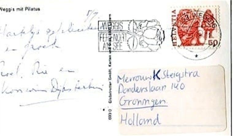 Cartes postales: Weggis, mit Pilatus – D'occasion à Ottikon b.Kemptth. par Neptun1974 1