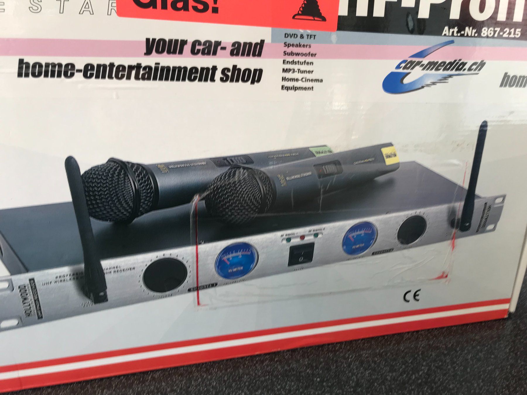 Microfoni: FUNK Microphone DJ-X PROFI /UHF – Nuovo (secondo la descrizione) da Prez-vers-Noréaz venduto da bernard51 3