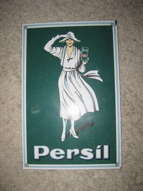 Persil Insegne: Persil Blechschild – Usato da Winterthur venduto da pf02