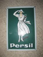 Persil Blechschild