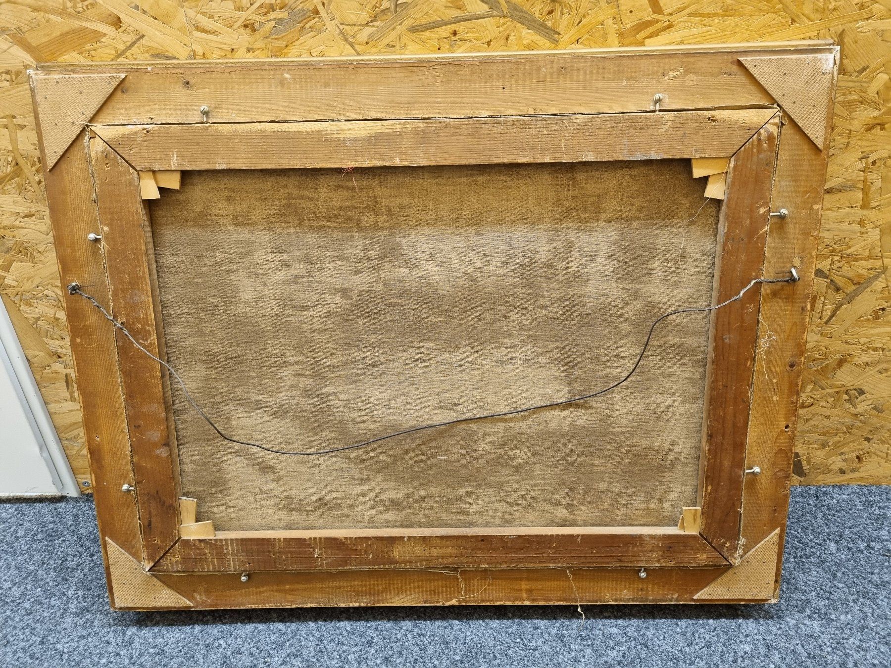 Dipinti: Originales Gemälde von Arnold Loup, Schweizer Berglandschaft – Usato da Trachslau venduto da post35 2
