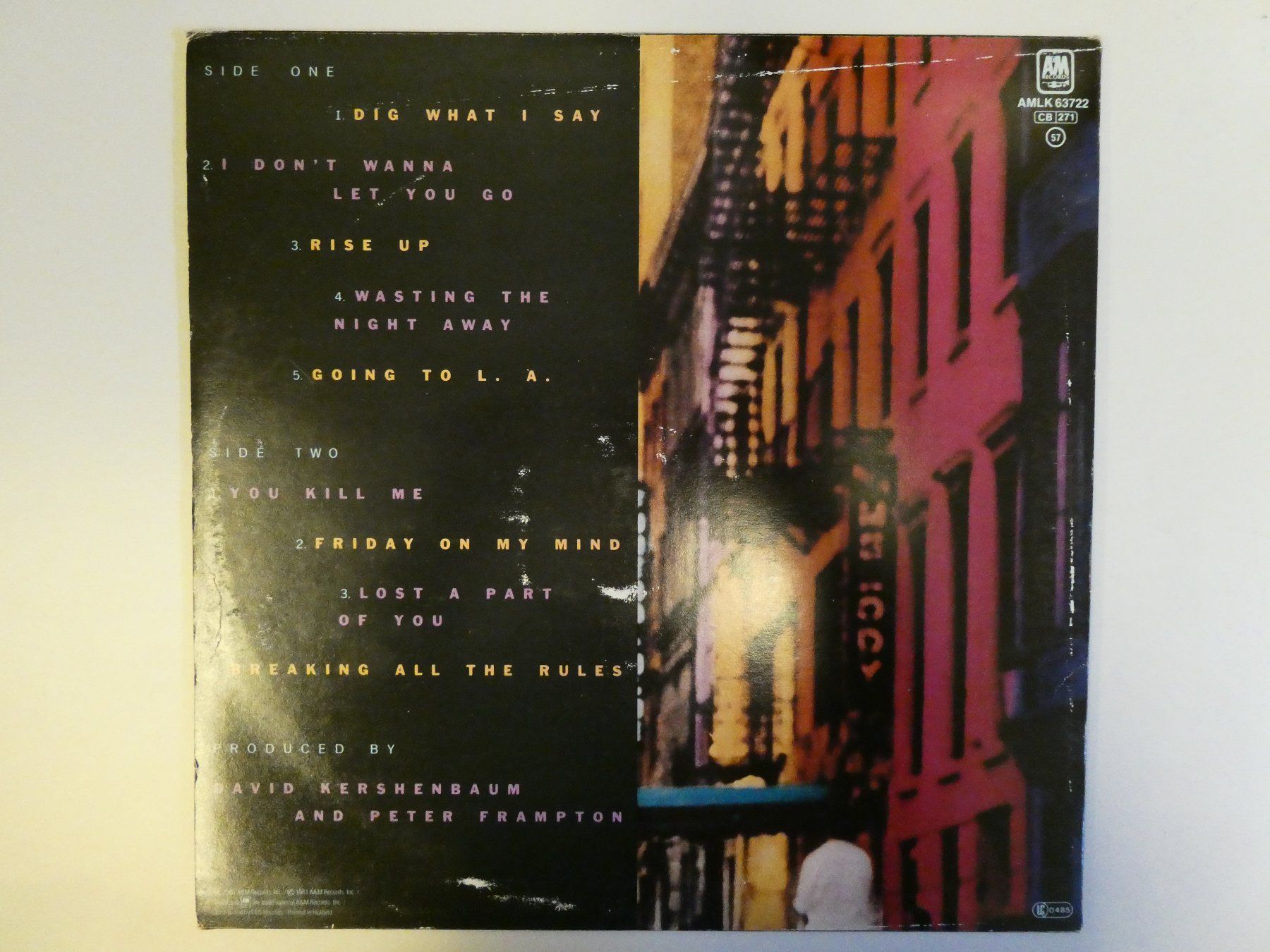 Vinyles: LP "Frampton - Breaking All The Rules" (VG+) – D'occasion à Münchenstein par tsp01 1