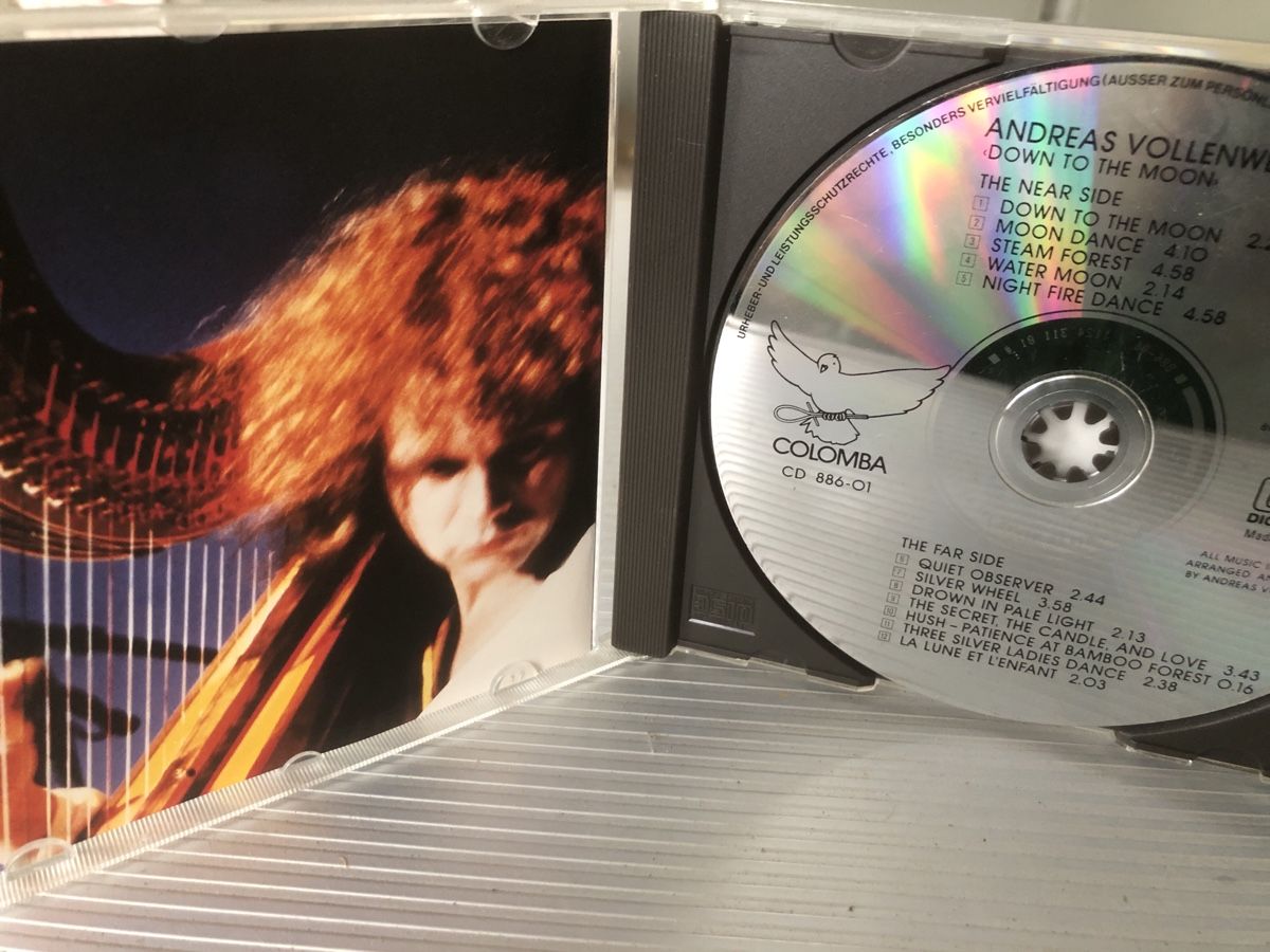 CD: Andreas Vollenweider - Down to the Moon CD – Usato da Flaach venduto da rubo7 1