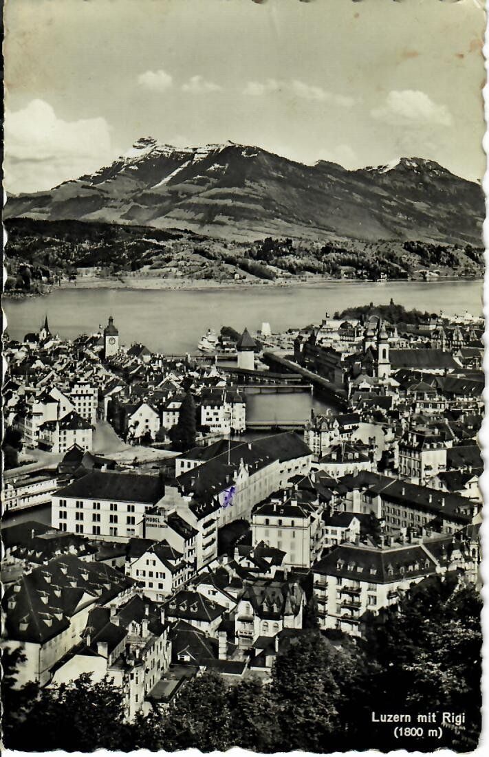 Ansichtskarten: Luzern 1941 – Gebraucht aus Hochdorf von Ziegel-16