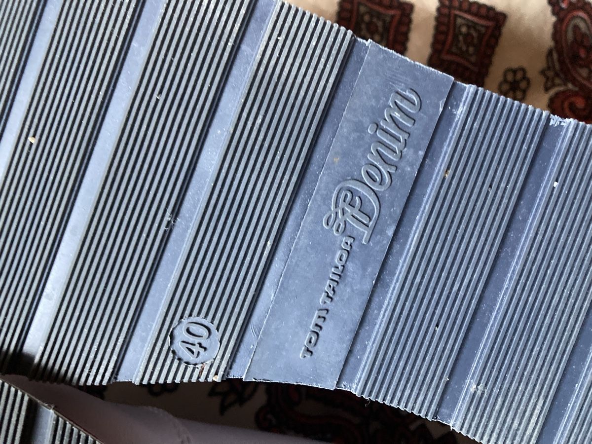 Tom Tailor Scarpe da donna: Turnschuhe Tom Tailor Denim weiss Grösse 40 – Nuovo (secondo la descrizione) da Mülenen venduto da Rapunzel99 5