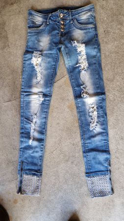 Destroyed Jeans Grösse 27