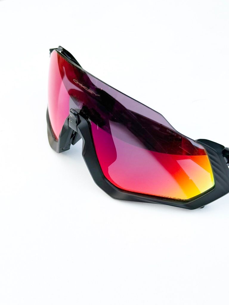 Oakley Occhiali & Lenti: Oakley Flight Jacket – Prizm Road, Matte Black – Usato da Windisch venduto da san_59bp 1
