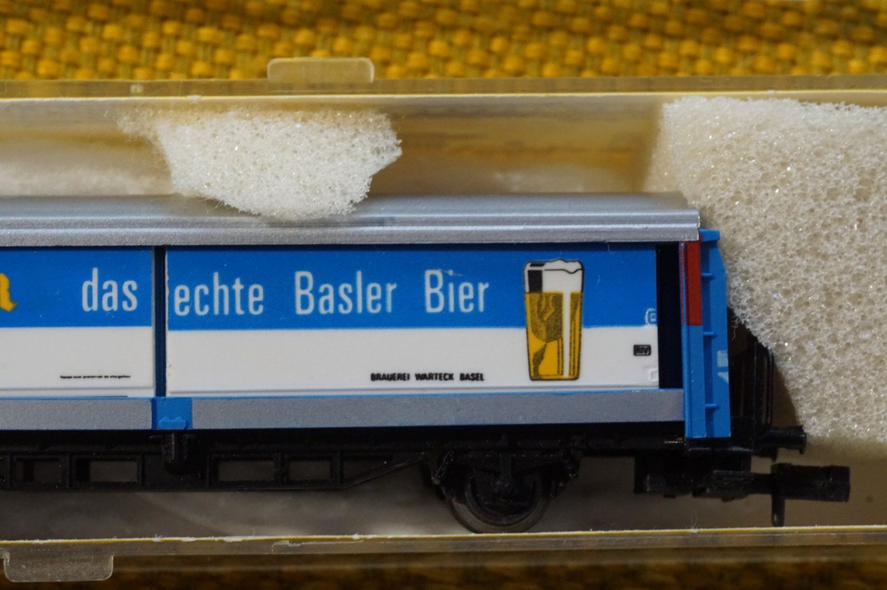 Trix Trains électriques: Güterwagen "Warteck das echte Basler Bier" Spur N – D'occasion à Gränichen par iknow 4