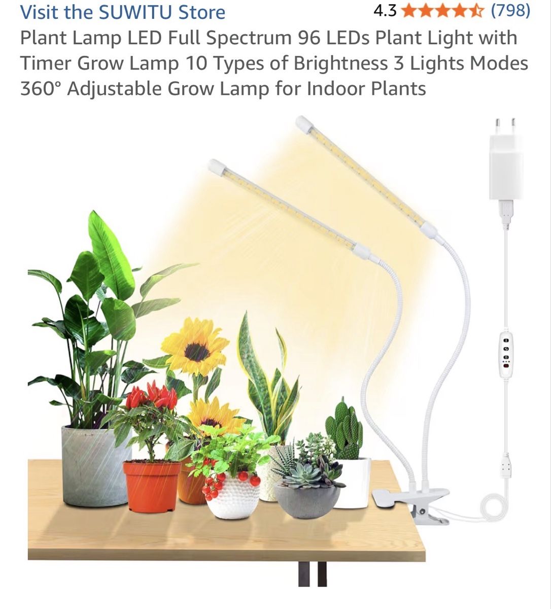 Lampen: LED Plant Grow Light for Indoor Plants - Spring Seedlings – Gebraucht aus Basel von sta_kr6l 2