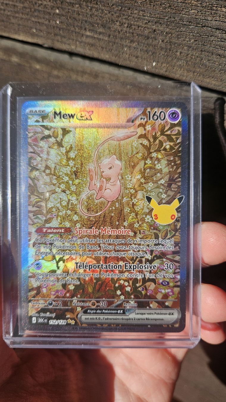 Pokémon Carte collezionabili: Mew EX 30 ans – Nuovo e nell'imballaggio originale da Chemin venduto da jer_qh2w