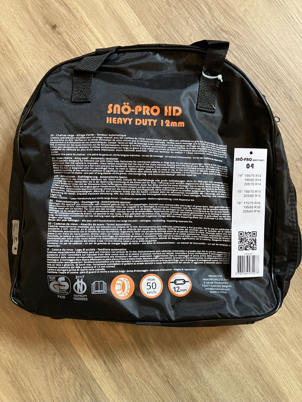 Catene da neve: Schneeketten SNÖ-PRO – Nuovo e nell'imballaggio originale da Horgen venduto da charger269 2