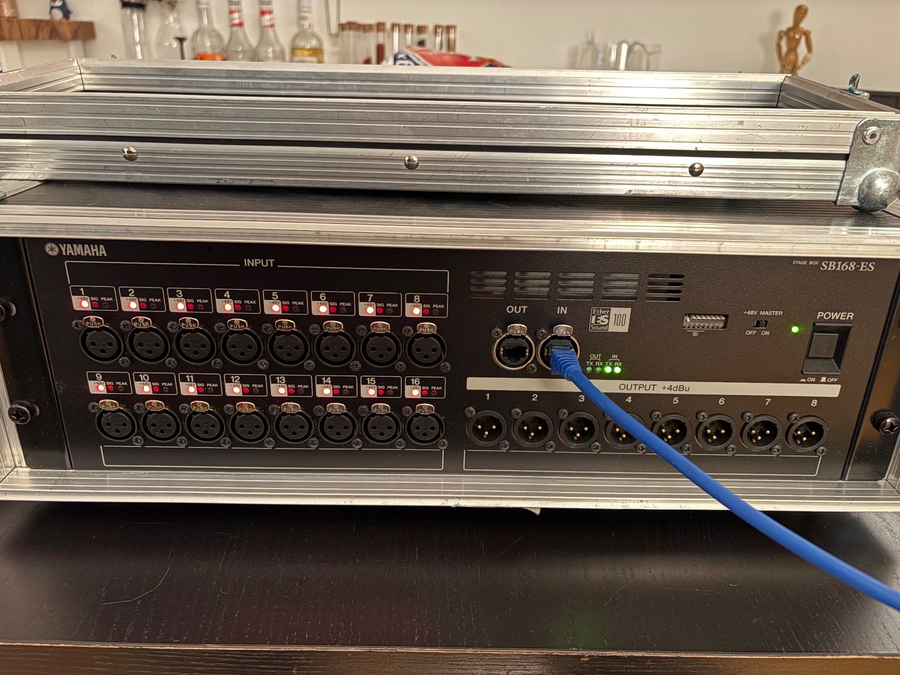 Yamaha Console di mixaggio: Stage box Yamaha Ethersound SB168-ES – Usato da Prilly venduto da fju_78ry