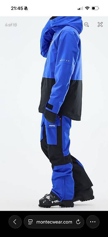 Montec Costumes, combinaisons de sport et fonctionnelles: Montec Jacke & Hose Gr. L (fawk) – D'occasion à Oberrieden par wisnight 1
