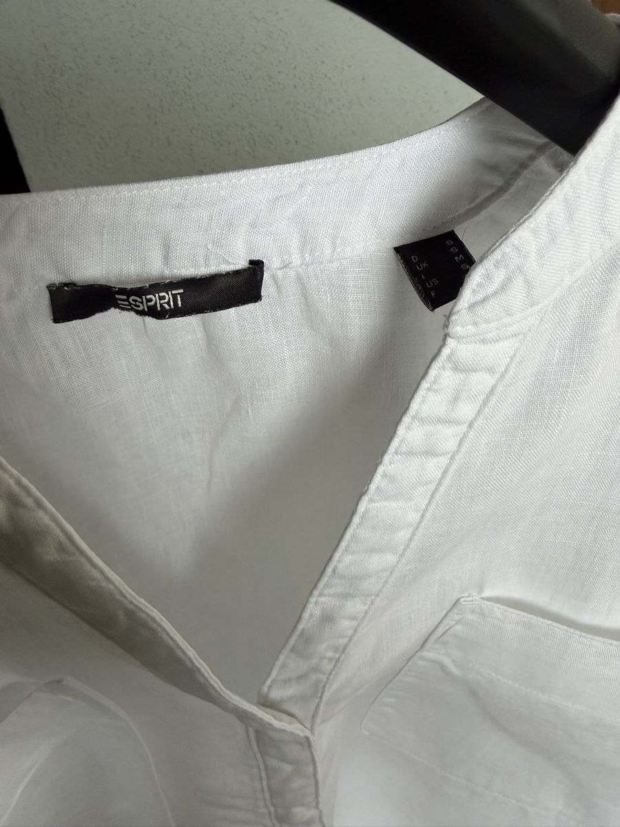 Esprit Blusen: Camicia bianca estiva Esprit in lino – Gebraucht aus Cademario von Iby_30 2