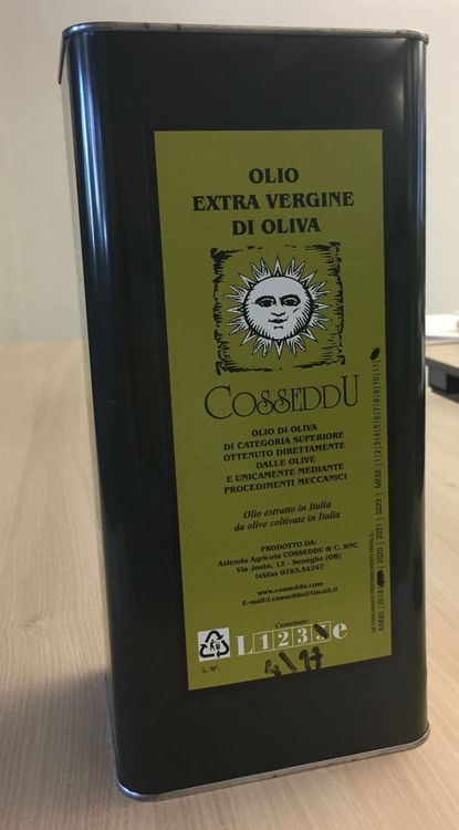 Lebensmittel & Spezialitäten: Natives Olivenöl Extra Vergine, Sardinien (5l) Ernte 2024/25 – Neu und originalverpackt aus Kirchlindach von nurapolis 1