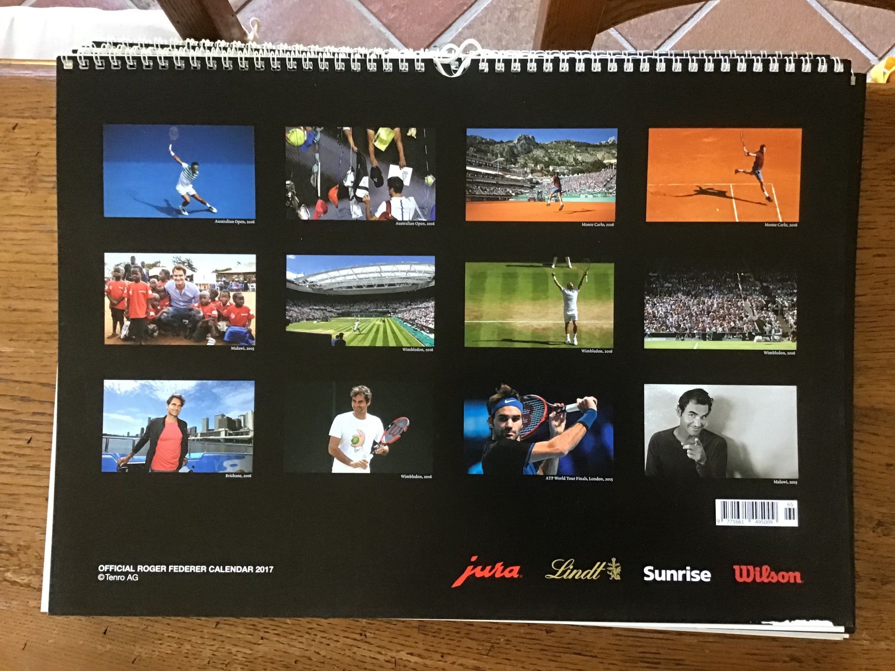 Calendriers: Calendrier officiel Roger Federer 2017 – D'occasion à Fully par Ruby97 4
