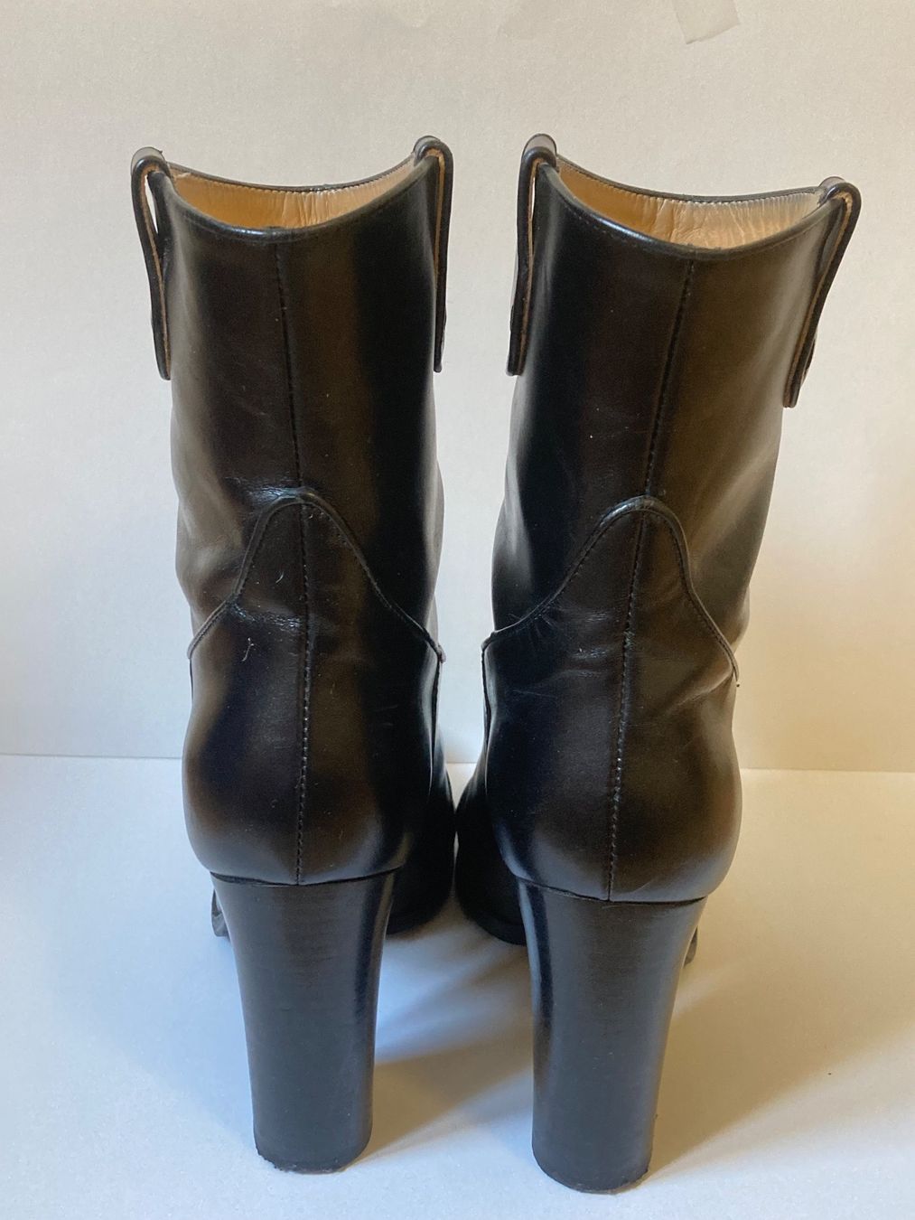Benci Brothers Scarpe da donna: Bottines, cuir noires, pointure 38, portèes 1 fois – Usato da Zürich venduto da martecd 2