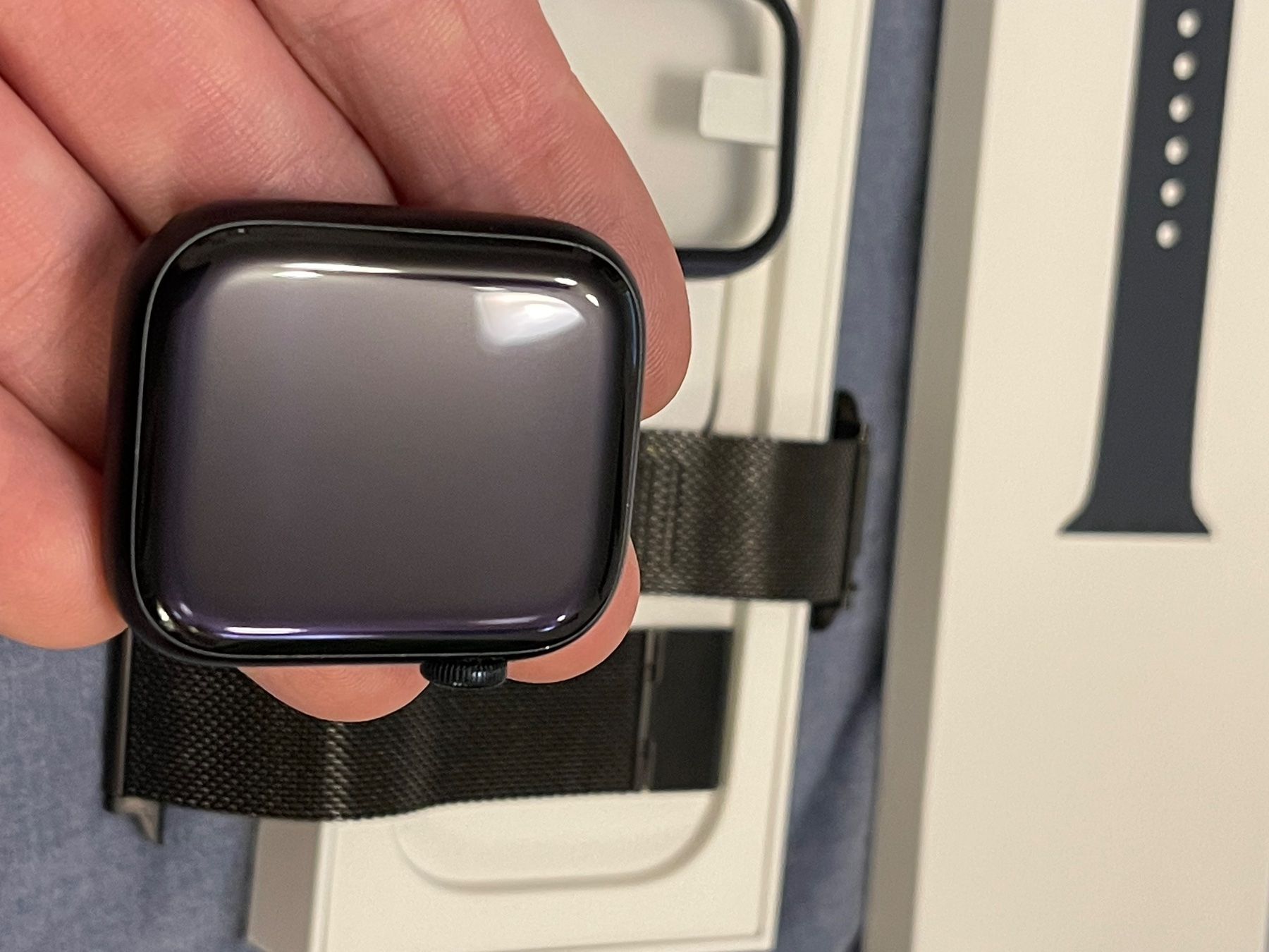 Apple Smartwatch: Apple Watch 8 GPS, komplettes Set – Usato da Courtepin venduto da Hawin1 5