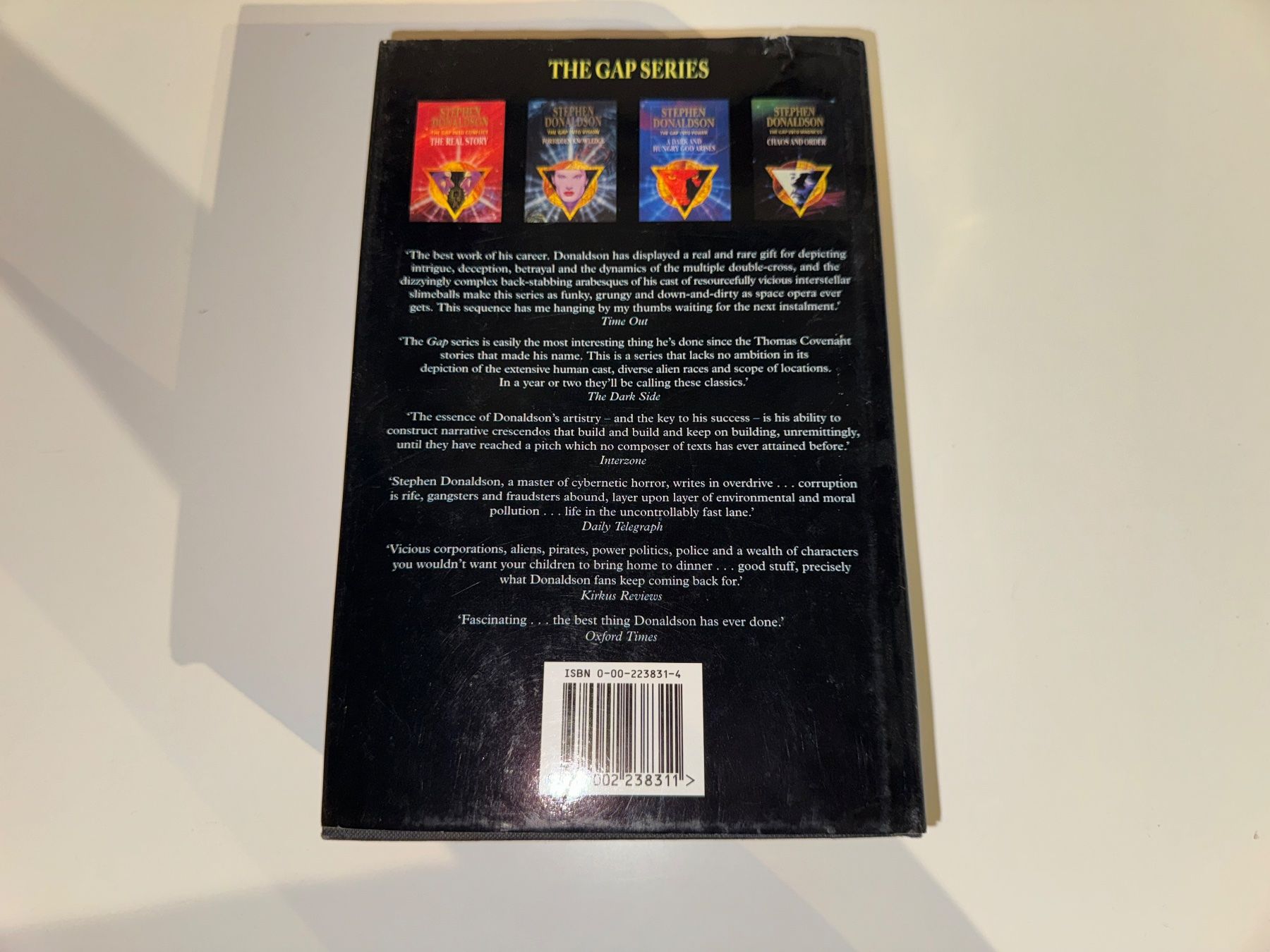 Libri: NOVEL: Stephen Donaldson, The gap into ruin – Usato da Grosswangen venduto da English_books 9