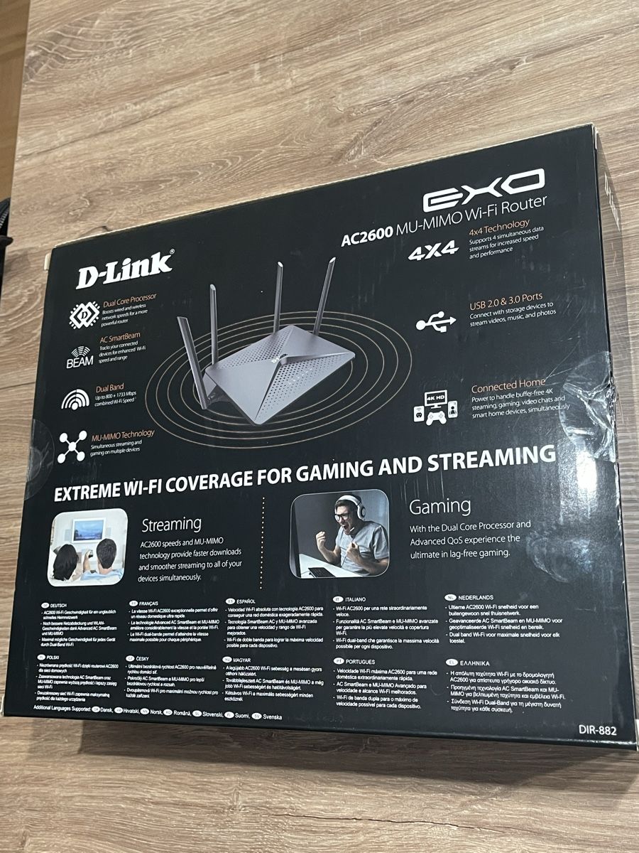 Dlink Modems & Router: Routeur Wi-Fi EXO AC2600 MU-MIMO DIR-882 – Neu (gemäss Beschreibung) aus Lutry von Thunder1981 1