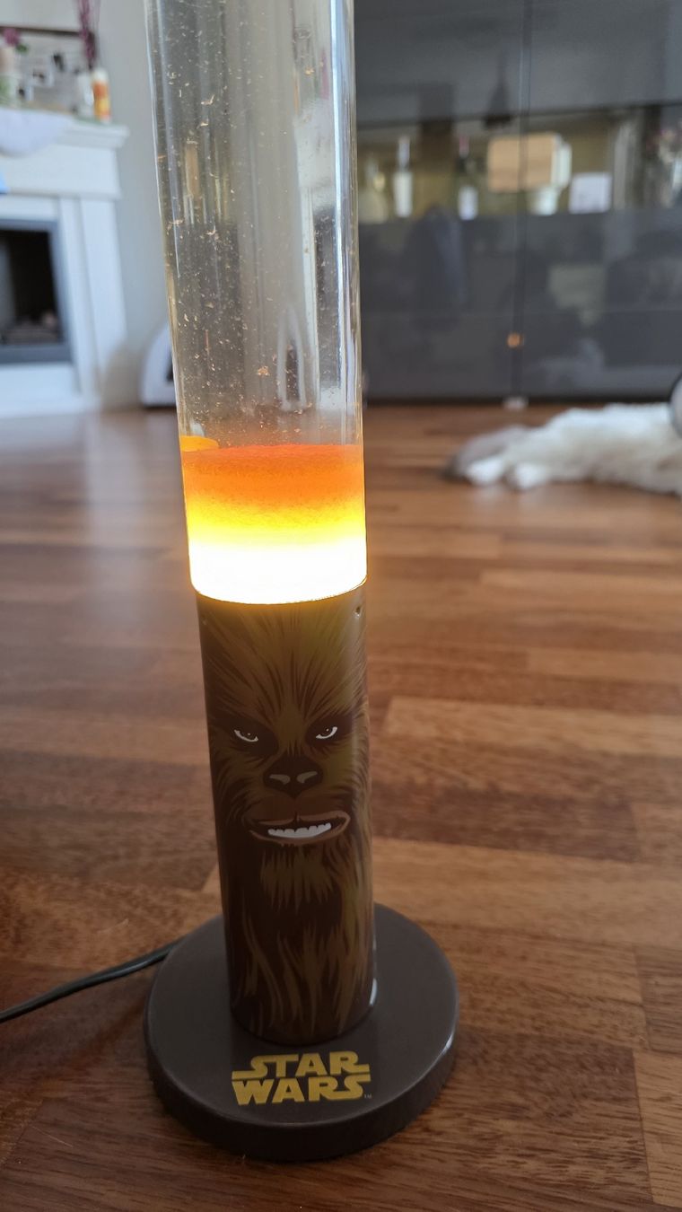 Star Wars Lampen: Star Wars Cewbacca Lava Lampe – Gebraucht aus Widen von kev_f5vk 1