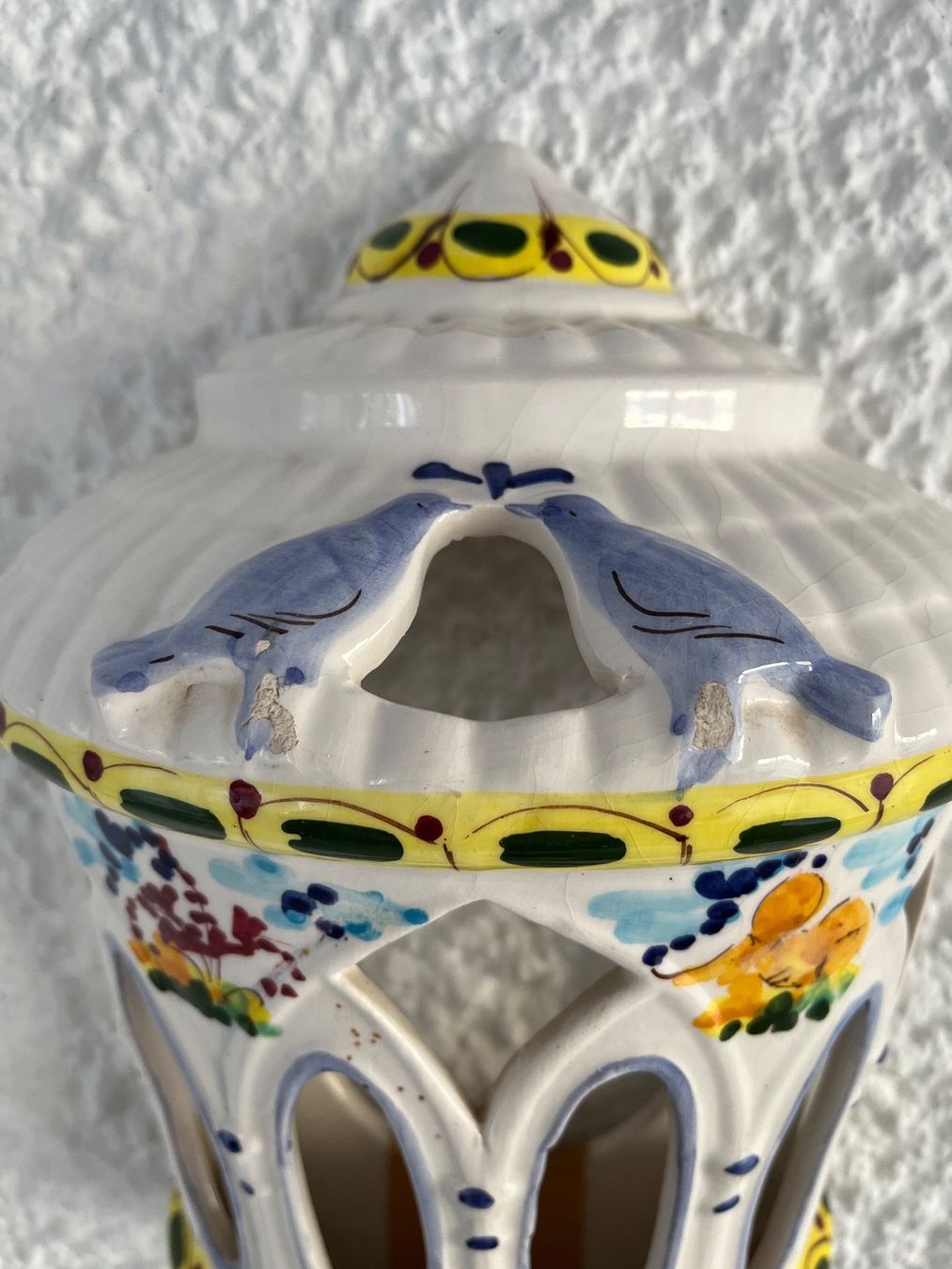 Tutte le decorazioni: 2 Stk. Wandleuchten Keramik glasiert – Usato da Wetzikon ZH venduto da seli03 6