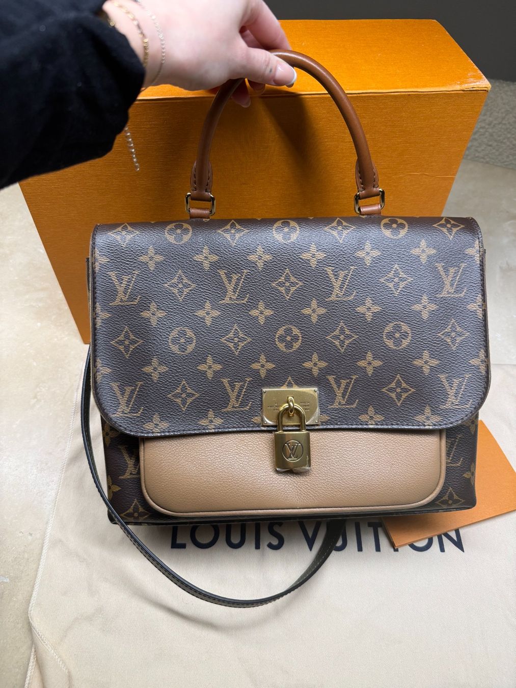 Louis Vuitton Borse da donna: Louis Vuitton Marignan Sesame – Nuovo (secondo la descrizione) da Oberburg venduto da Cheysirius 1