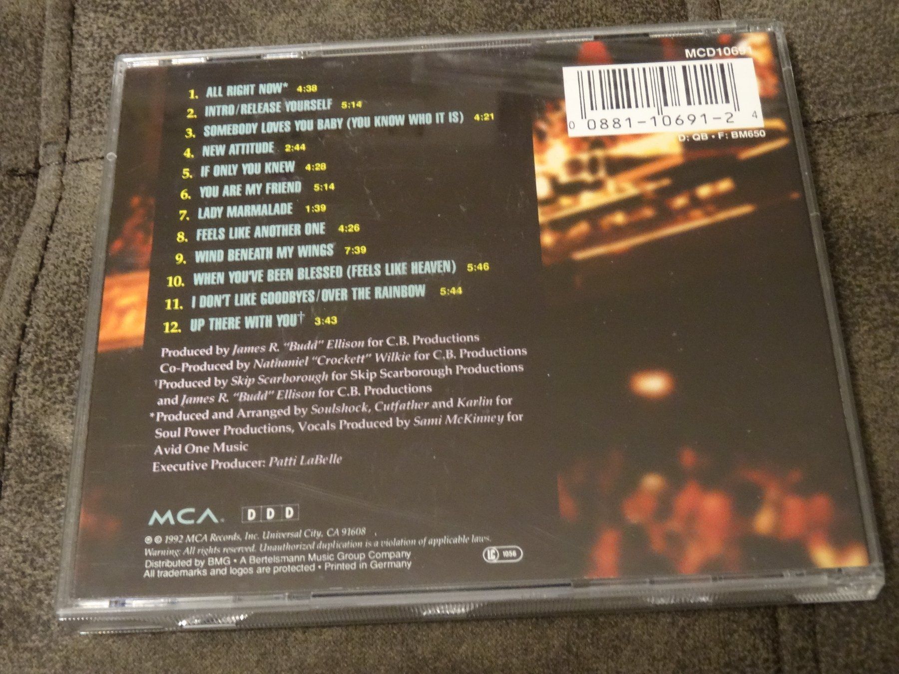 CD: Patti LaBelle - Live! CD – Usato da Olten venduto da Disc-Ausverkauf 1