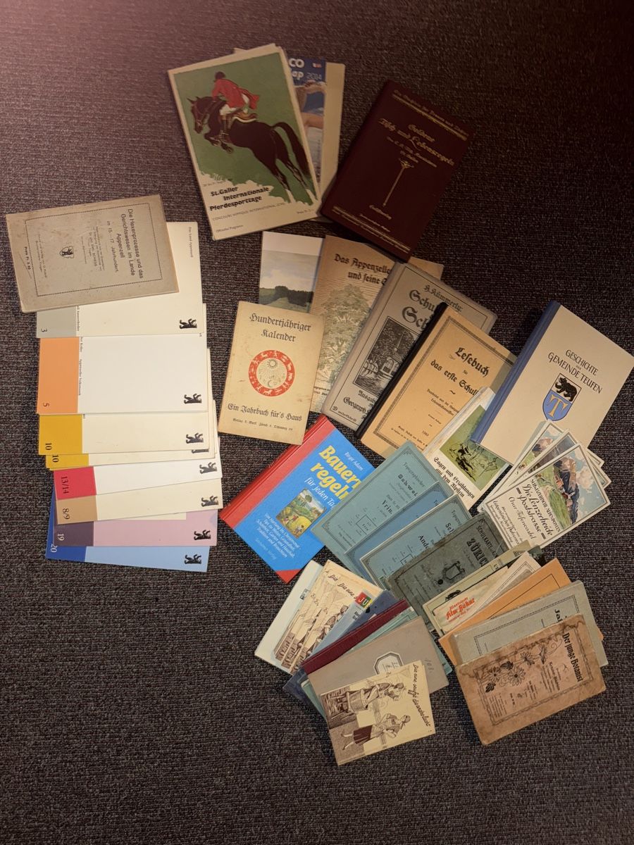Libri: Bücher über Appenzell AR – Usato da Bühler venduto da comaneci